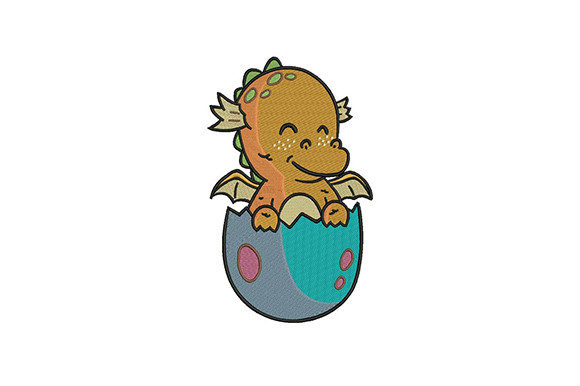 Baby Dragon: A Festive Embroidery Design Review
