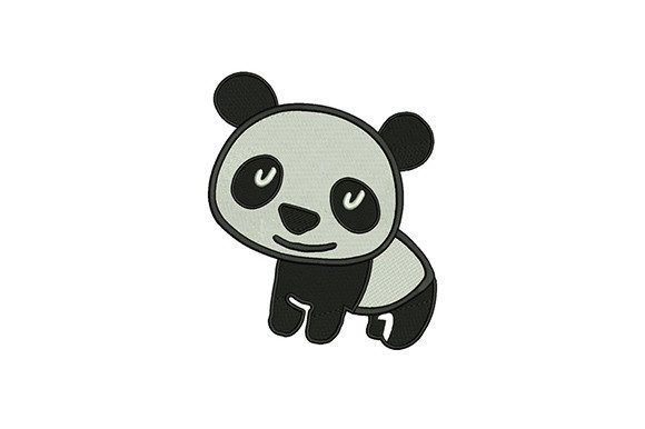 Baby Panda Sitting: A Holiday Embroidery Review