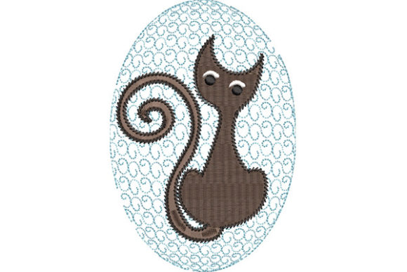 Cat in Oval Background: A Seller’s Review