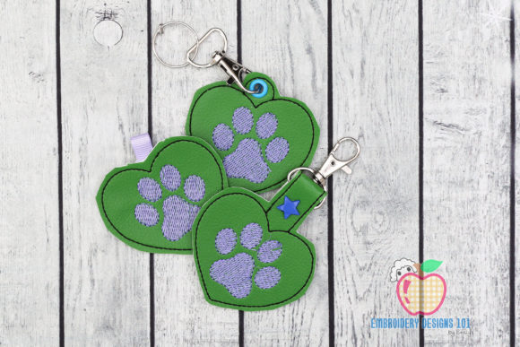Dog Paw ITH Keyfob Design: A Designer’s Review