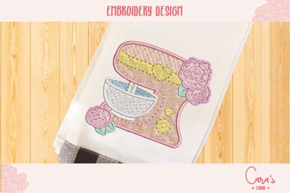 Peony Mixer: A Spring Embroidery Review for Craft Fairs