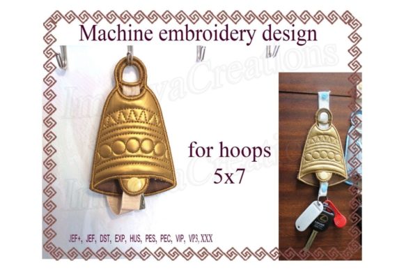 Review: Key Case Bell in the Hoop Design