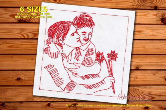 Reviewing Mom Holding Baby for Boutique Sweatshirts