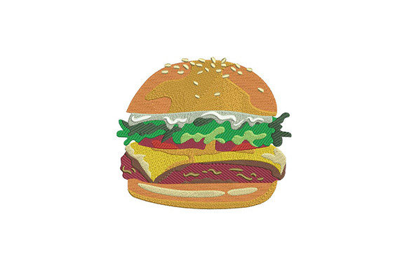 Reviewing the Ham Cheese Burger Embroidery Design