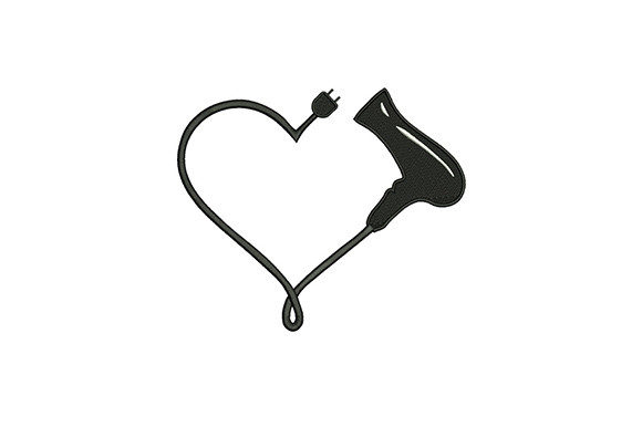 Reviewing the Heart Shape Hair Dryer Embroidery Design