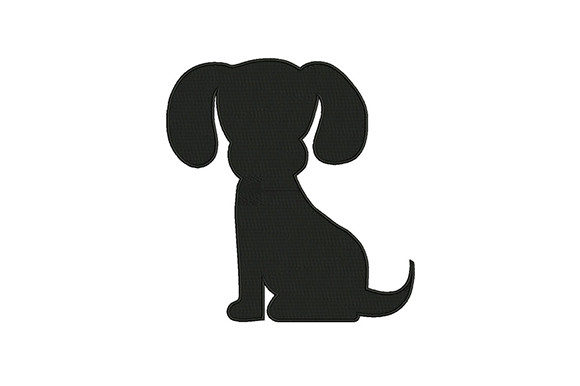 Silhouette Puppy: A Minimalist Embroidery Gem for Etsy Sellers